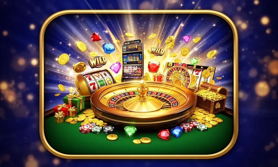 xslot Casino Floor Gold